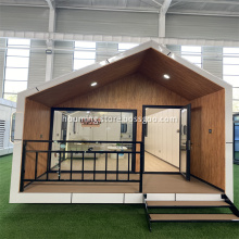 Beautiful outdoor small prefab holiday home